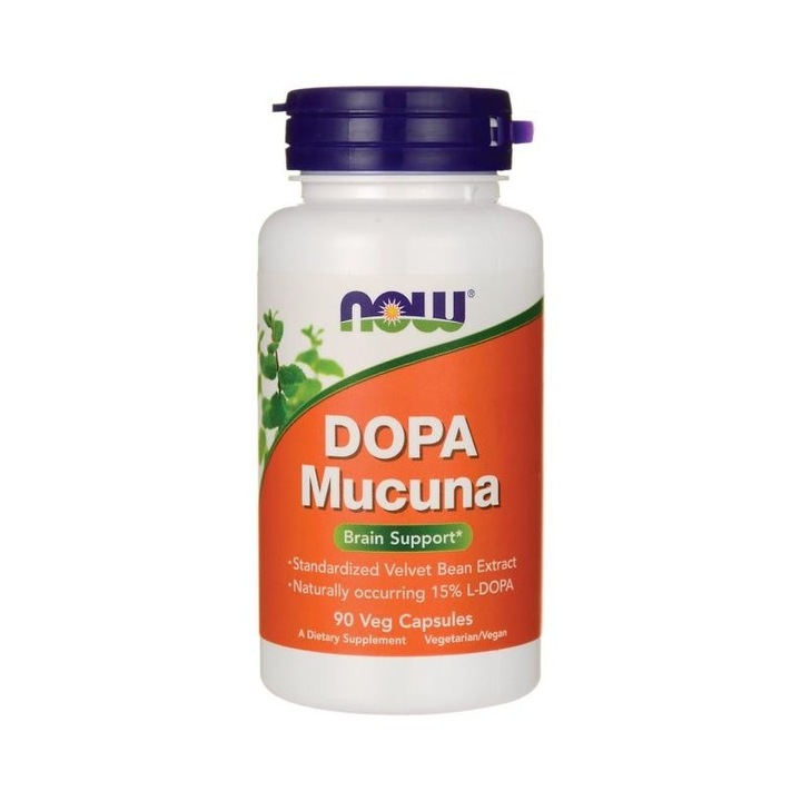 Now L-DOPA Mucuna 90 Capsule838 - eMAG.ro