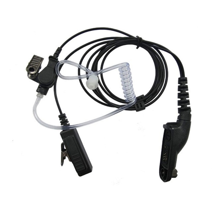 Слушалки с акустична тръба TRADIO, За преносими радиостанции Motorola DP4400 DP4401 DP4600 DP4800 DP4801