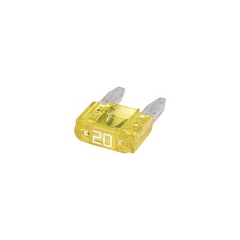 Siguranta Plat Mini 20A 1Set/25Buc Siguranta Plat Mini 20A 1Set/25Buc