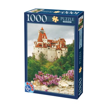Puzzle D-Toys Romania Castelul Bran 1000 piese Puzzle D-Toys Romania Castelul Bran 1000 piese