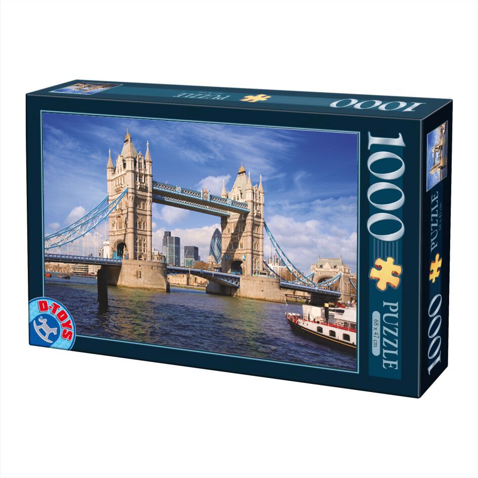 Puzzle D-Toys Locuri Celebre Tower Bridge Londra 1000 piese