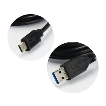 Cablu USB C ( Type C ) 3.1 / 3.0 / 2m, Negru Cablu USB C ( Type C ) 3.1 / 3.0 / 2m, Negru