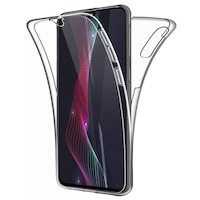 Husa Full TPU 360° pentru Samsung Galaxy A50/A30s (fata + spate), transparenta