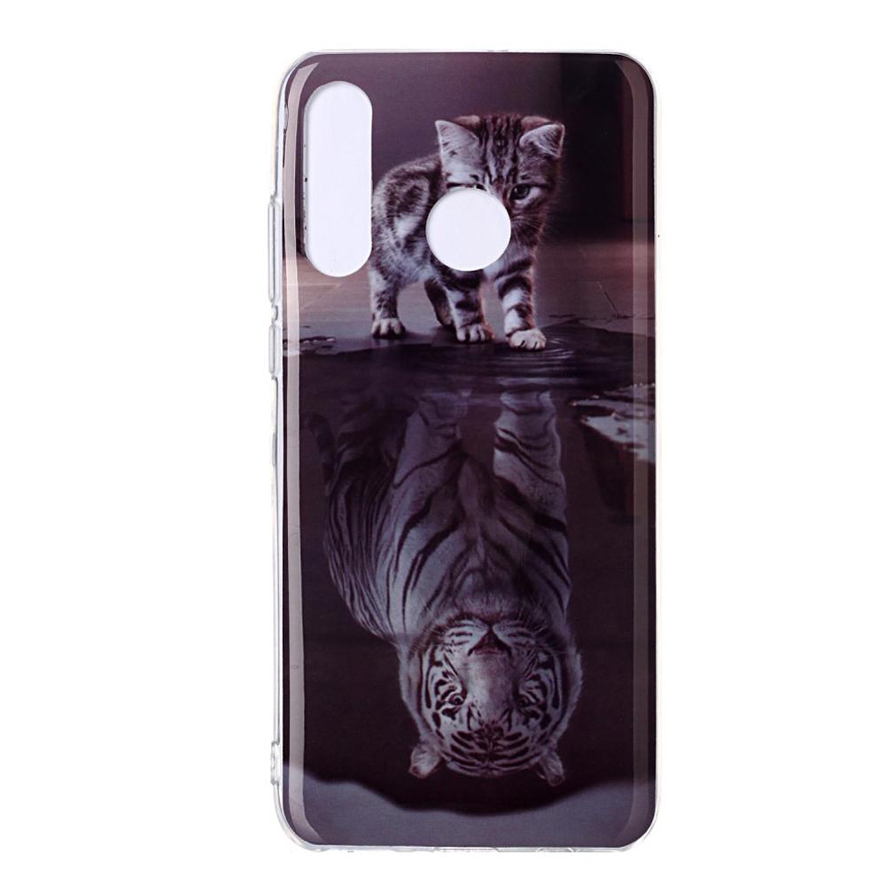 Husa silicon Huawei P30 Lite model Tiger Soul, Antisoc, TPU, Viceversa Multicolor