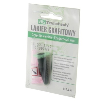 Lac cu grafit, pentru repararea traseelor pe cablaj, AG Termopasty - 200804 Lac cu grafit, pentru repararea traseelor pe cablaj, AG Termopasty - 200804