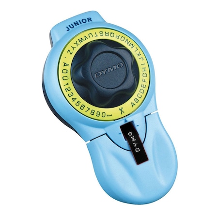 Aparat etichetat DYMO Junior uz casnic, include 1 banda embosabila neagra S0717900