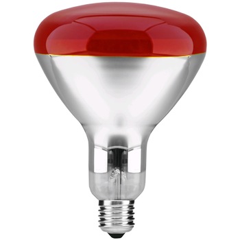 Bec Inflarosu Pentru Pui , 100W , E27, R125 , Avide Rubin , Rosu Bec Inflarosu Pentru Pui , 100W , E27, R125 , Avide Rubin , Rosu