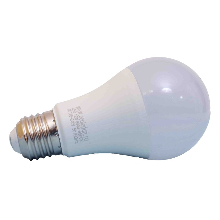Bec LED E27 12W 6500K Ecoleduri