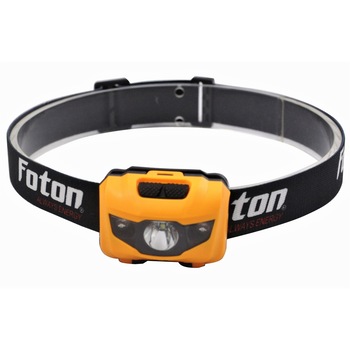 Lanterna frontala FOTON Sport HL6504, led 3W+led rosu, 3xAAA Lanterna frontala FOTON Sport HL6504, led 3W+led rosu, 3xAAA