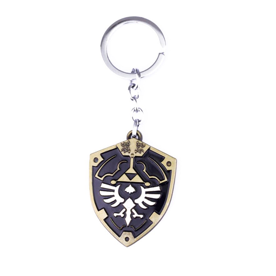 Breloc The Legend of Zelda, Shield auriu-negru