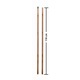 Coada din Lemn de Eucalipt Zorex Clasic, Lungime 110 cm, pentru Matura si Mop, Cozi Maturi di Mopuri din Lemn, Articole Curatenie