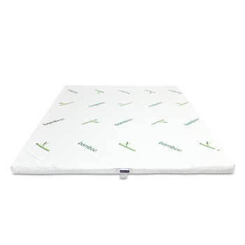 Topper 5 cm, 140x200, Husa Bio Bamboo Detasabila, Amo Dormire Topper 5 cm, 140x200, Husa Bio Bamboo Detasabila, Amo Dormire