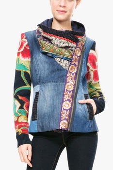 Geaca, Desigual 67E29T5, Multicolor, XS Geaca, Desigual 67E29T5, Multicolor, XS