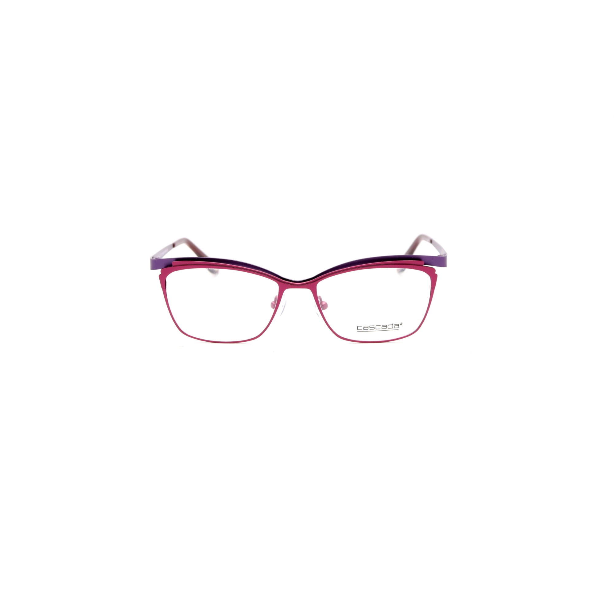 Rame ochelari de vedere, Cascada, Dama, 6824, 52mm, Rosu/Mov