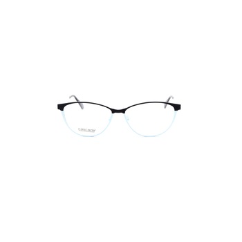 Rame ochelari de vedere, Cascada, Dama, F1150, 57mm, Negru/Allbastru Rame ochelari de vedere, Cascada, Dama, F1150, 57mm, Negru/Allbastru
