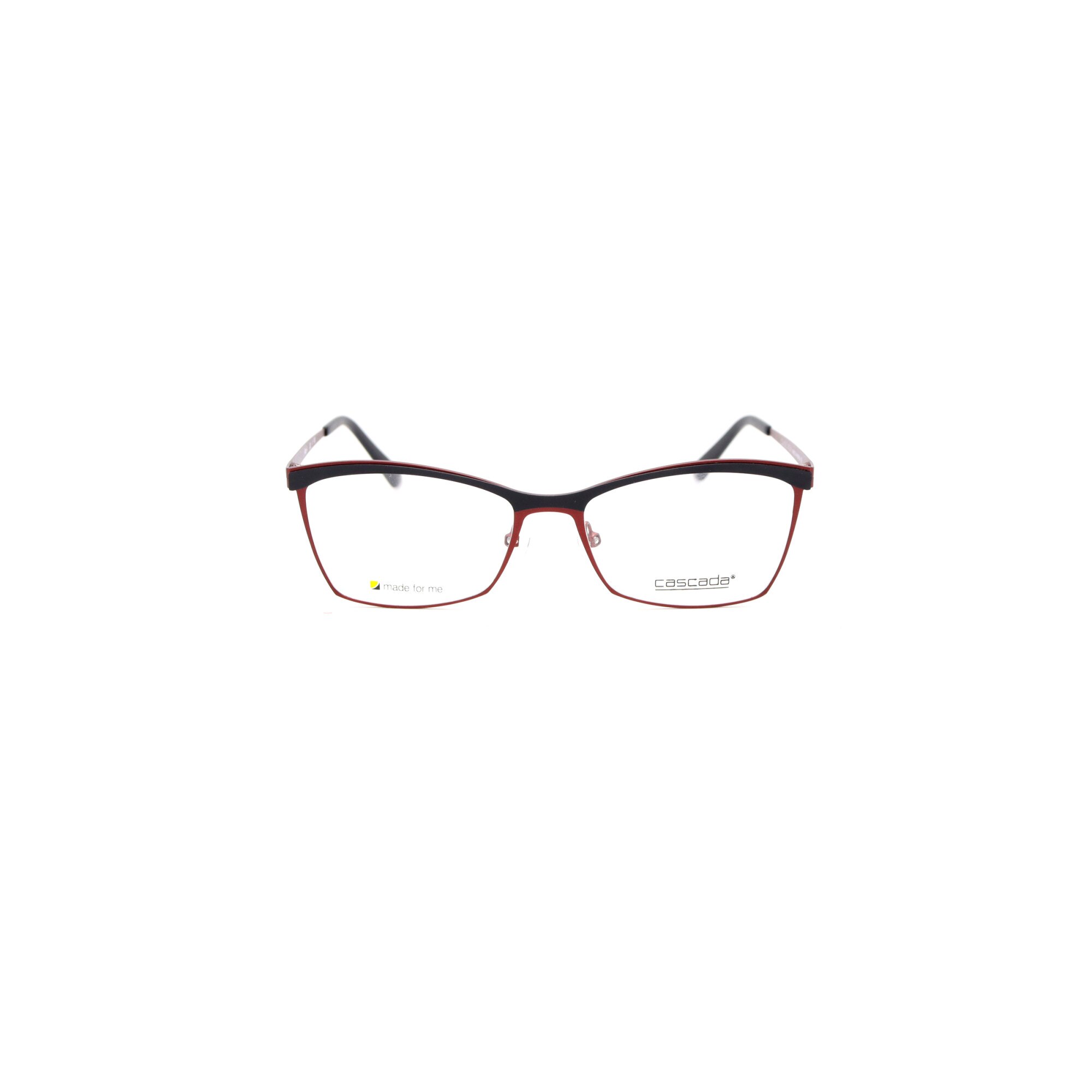 Rame ochelari de vedere, Cascada, Dama, 54mm, Rosu/Negru
