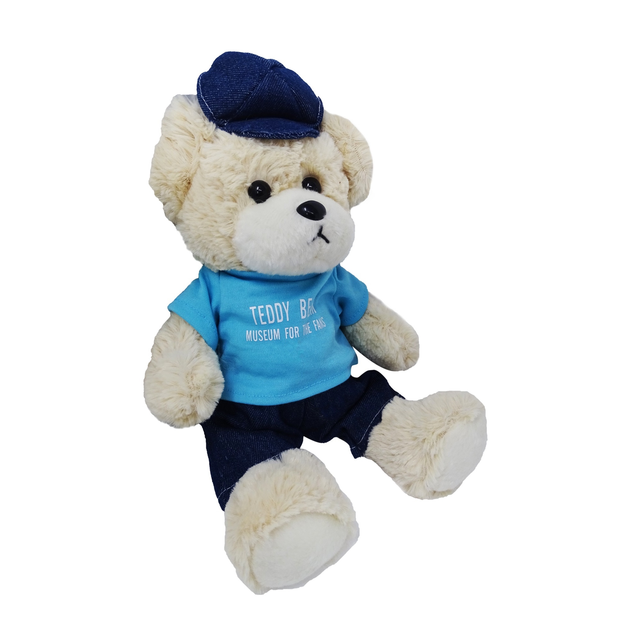 Ursulet de Plus cu sapca, Albastru