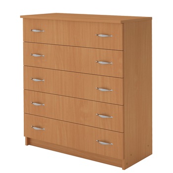 Comoda 5 Sertare, 5B, 80x39x90cm, Fag Comoda 5 Sertare, 5B, 80x39x90cm, Fag