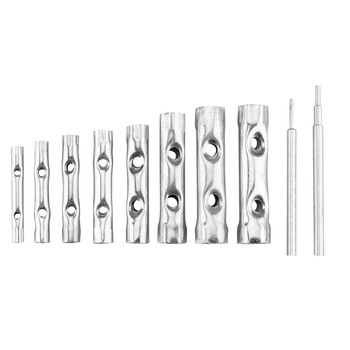 Set 2 antrenori si 8 chei tubulare Top Tools, 35D193, 6-22 mm Set 2 antrenori si 8 chei tubulare Top Tools, 35D193, 6-22 mm