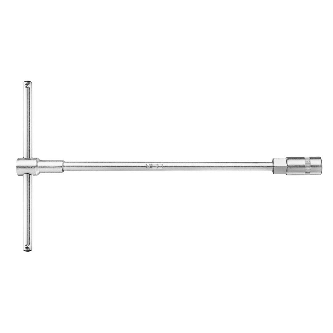Cheie tubulara cu bit Neo 09-302, Tip T, 13 mm, Otel cromat
