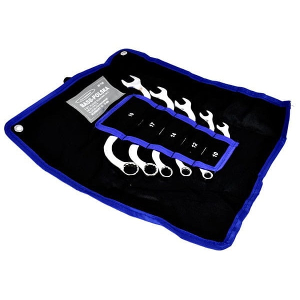 Set 5 chei combinate Bass Polska 2230, Tip S, Crv, 10-19 mm