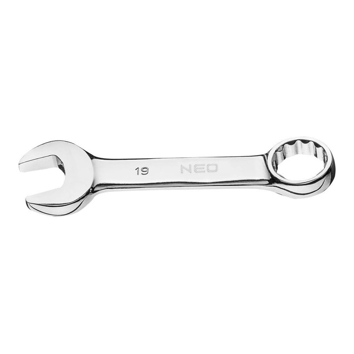 Cheie combinata fixa NEO 09-771, 19 x 134 mm, Argintiu