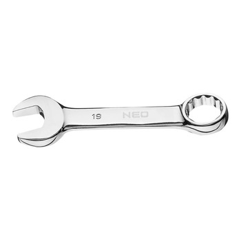 Cheie combinata fixa NEO 09-771, 19 x 134 mm, Argintiu Cheie combinata fixa NEO 09-771, 19 x 134 mm, Argintiu