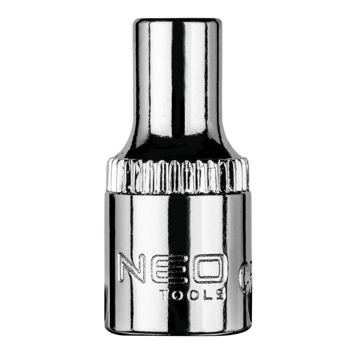 Ключ шестостенен NEO 08-442, 1/4", 4 mm, стомана, хром