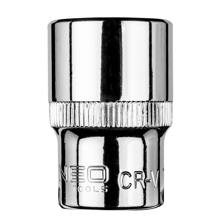 Cheie hexagonala NEO 08-419, 1/2", 19 mm, Otel, Crom