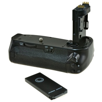 Grip Baterie Jupio pentru Canon EOS 6D Mark II (BG-E12), Negru Grip Baterie Jupio pentru Canon EOS 6D Mark II (BG-E12), Negru
