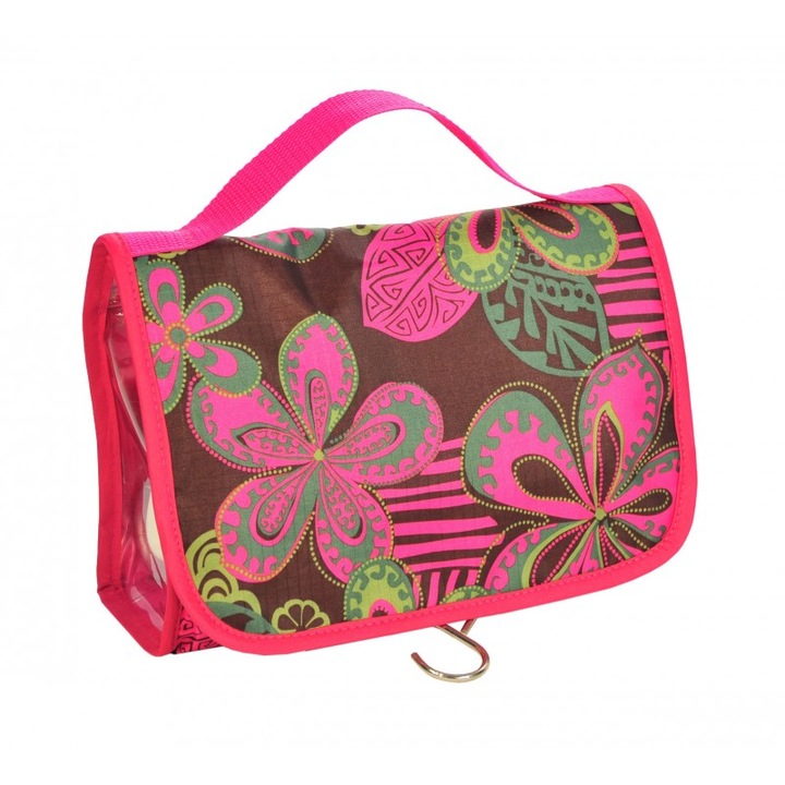 Козметична чанта Paso 49-K999C, многоцветна, 26х20х9