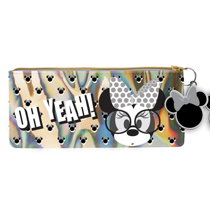 Моливник правоъгълен Paso, Minnie Mouse, холограмен DMMI-008, 23x10