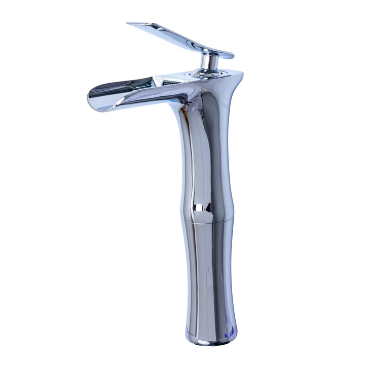 Baterie lavoar, TRENDY S, montare pe blat, crom lucios