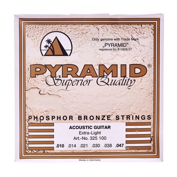 Set Corzi, Pyramid, Extra Light, Chitra Acustica, Grosime 10-47, Calitate Superioara Set Corzi, Pyramid, Extra Light, Chitra Acustica, Grosime 10-47, Calitate Superioara