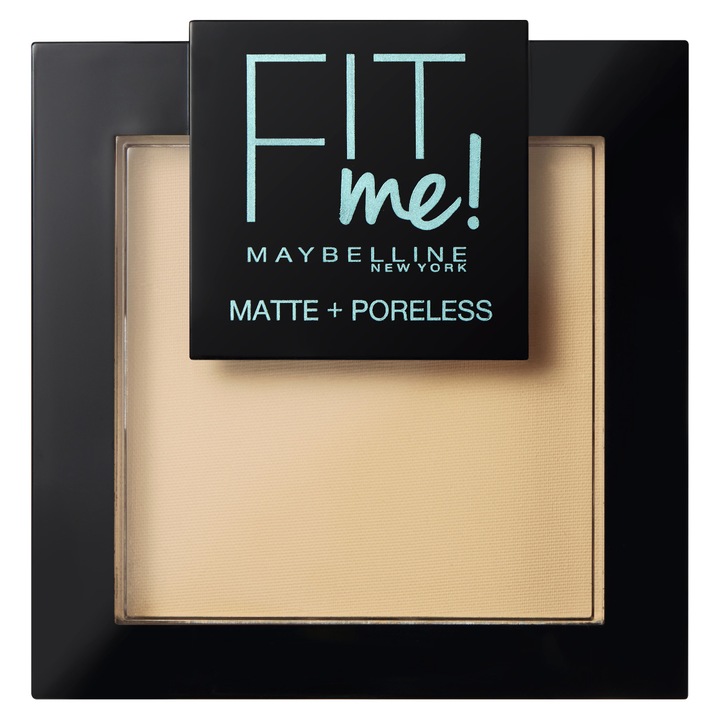 Pudra compacta Maybelline New York Fit Me Matte & Poreless 115 Ivory, 9 g