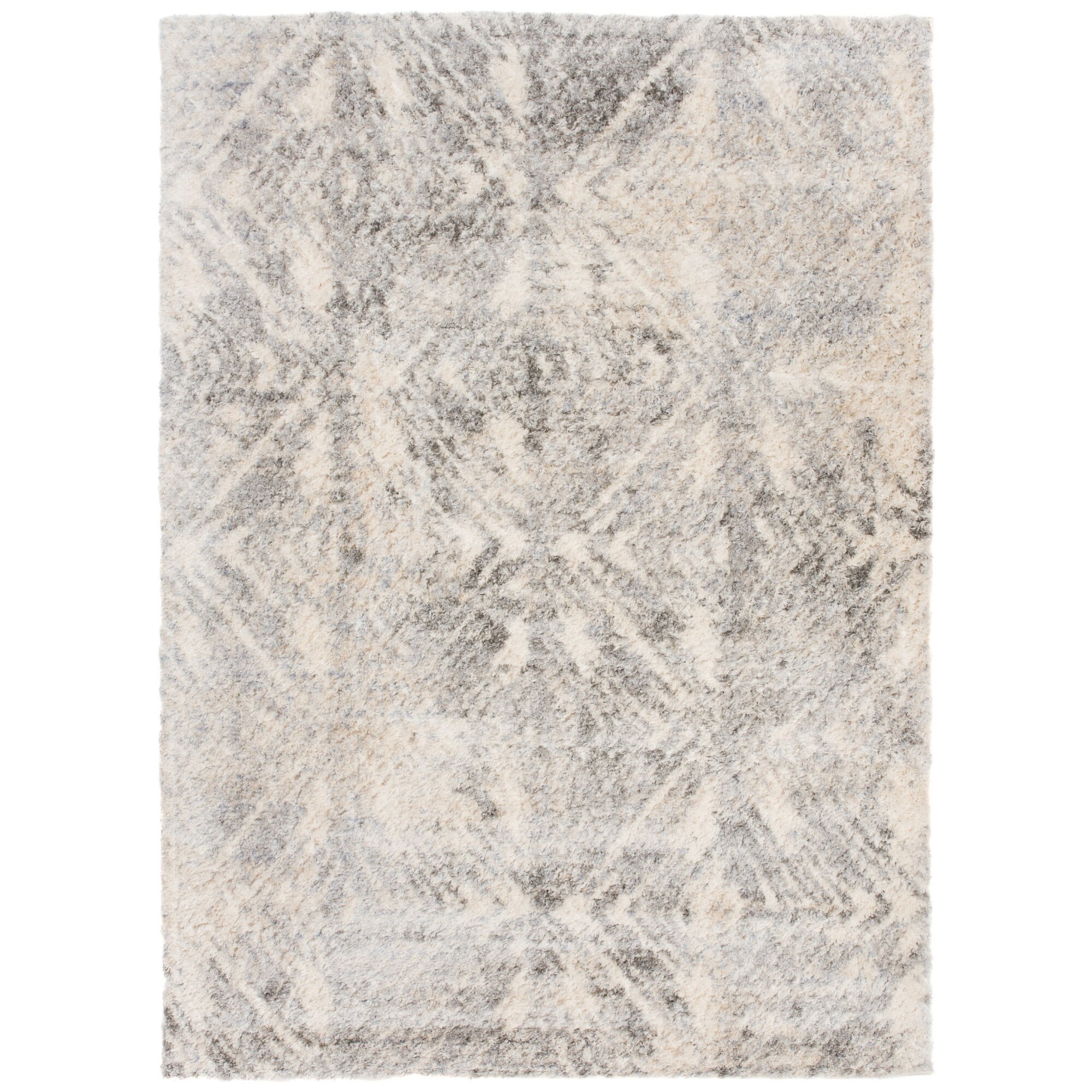 Covor Versay Soft Designer Shaggy Modern Chemex Z595A EJF BF cremos 80x150