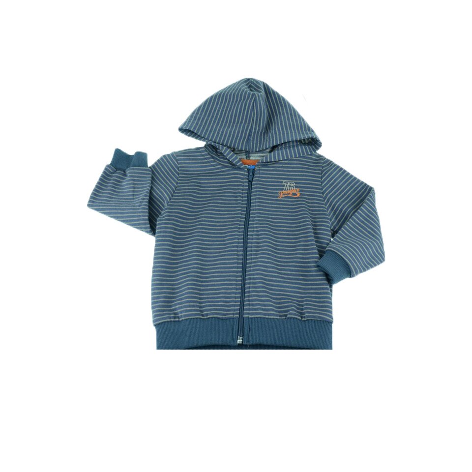 Hanorac maneca lunga pentru baietei GT 2914A, Albastru, 80