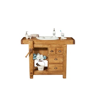 Mobilier baie, TUSCAN FURNITURE, Lemn Masiv, 120 x 50 x 90 cm Mobilier baie, TUSCAN FURNITURE, Lemn Masiv, 120 x 50 x 90 cm