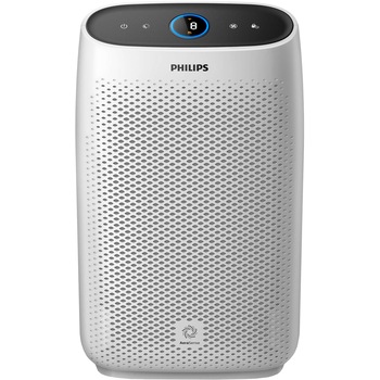 Purificator de aer Philips AC1214/10, Tehnologie AeraSense, Tehnologie VitaShield, Feedback real privind calitatea aerului, Conectivitate Bluetooth, 3 moduri automate, 4 setari manuale, afisaj digital, Senzor PM2,5, Alb Purificator de aer Philips AC1214/10, Tehnologie AeraSense, Tehnologie VitaShield, Feedback real privind calitatea aerului, Conectivitate Bluetooth, 3 moduri automate, 4 setari manuale, afisaj digital, Senzor PM2,5, Alb