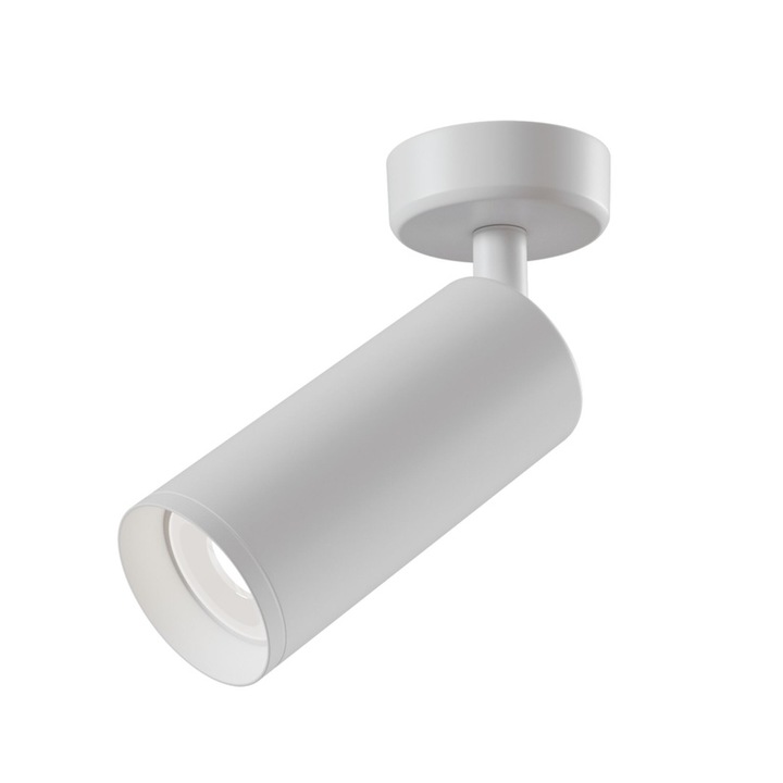 Spot tavan, Aluminiu alb, 50 W