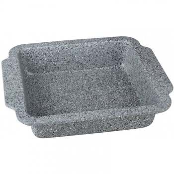 Tava de copt Klausberg KB 7380, 30.3 cm, Acoperire Granit, Gri Tava de copt Klausberg KB 7380, 30.3 cm, Acoperire Granit, Gri