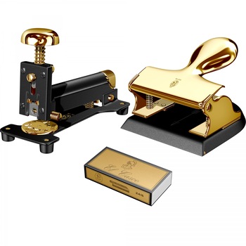 Set El Casco S4 Capsator M-10 si Perforator M-200 Gold&Black Set El Casco S4 Capsator M-10 si Perforator M-200 Gold&Black