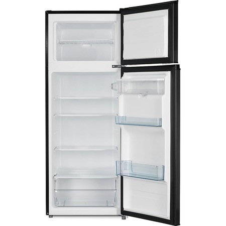 Frigider cu doua usi Heinner HF-M207DGWD+, 198L , Dozator de apa, LED, Clasa A+, 146cm, Antracit