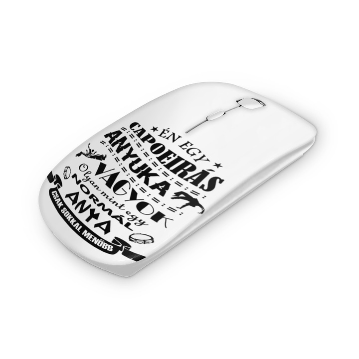 Capoeirás anyuka mintás vezetéknélküli egér