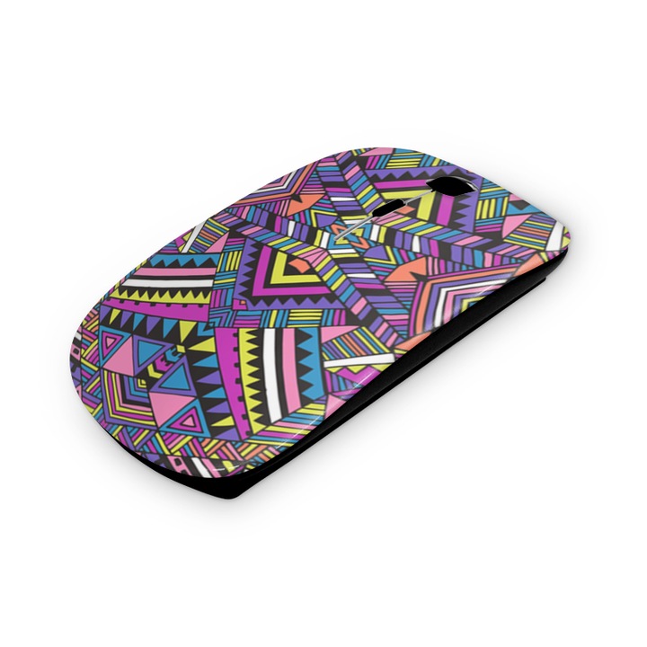 Absztrakt mintás vezetéknélküli egér 54