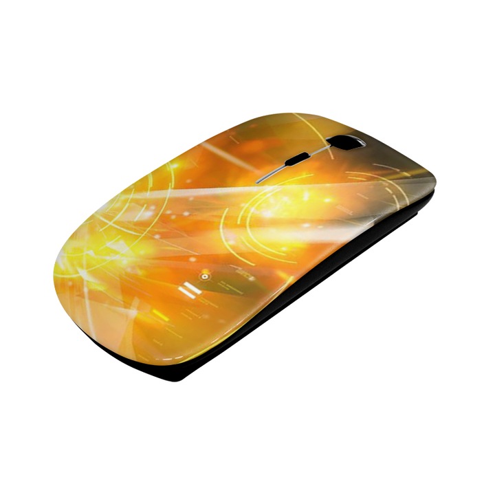 Absztrakt mintás vezetéknélküli egér 28