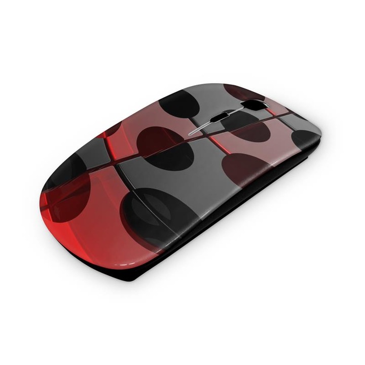 Absztrakt mintás vezetéknélküli egér 224