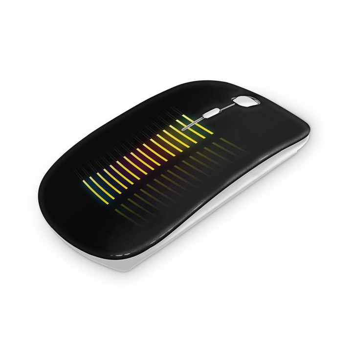 Absztrakt mintás vezetéknélküli egér 132