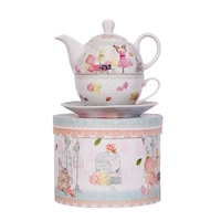 set ceainic cu cana si farfurie pentru o persoana hamilton portelan 350 ml multicolormanichin imagen 14_0_
0