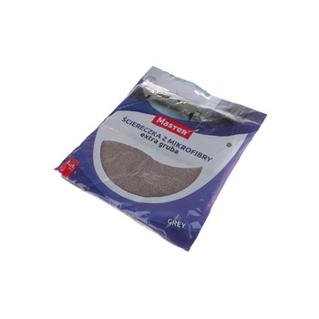 Laveta microfibra Master 1buc/set Grey 40X40 universala Laveta microfibra Master 1buc/set Grey 40X40 universala